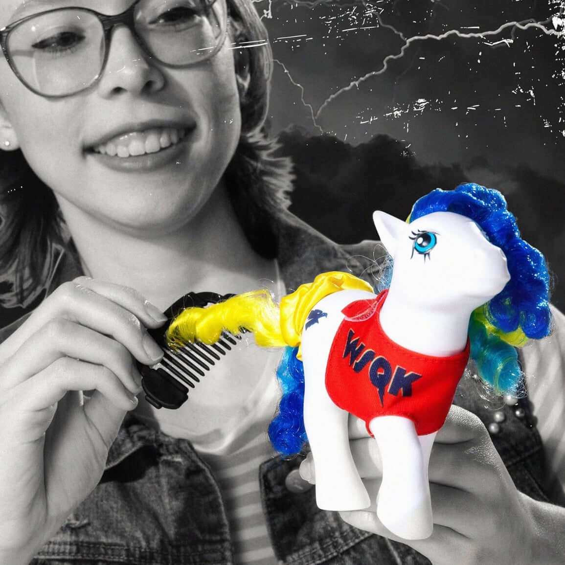 Basic Fun My Little Pony x Stranger Things - Rockin' Robin The Squawk