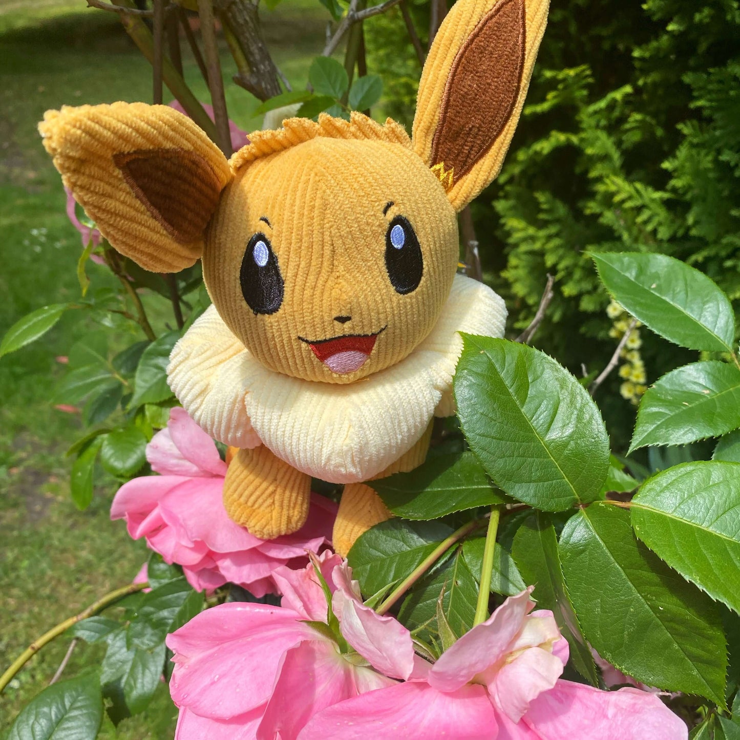 Pokemon 8" Corduroy Eevee Plush