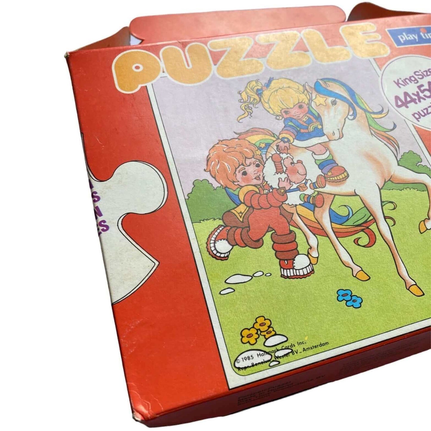 Vintage Original 1980's Rainbow Brite Jigsaw Puzzle Toy