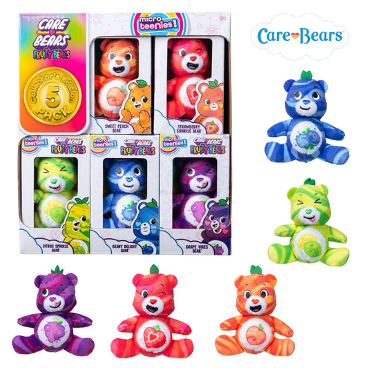 Care Bears Micro Teenies Fruity 5 Pack Treasure Box