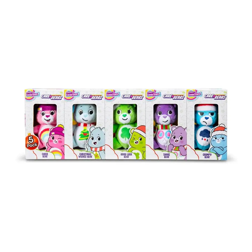 Care Bears Micro Teenies Holiday 5 Pack Treasure Box