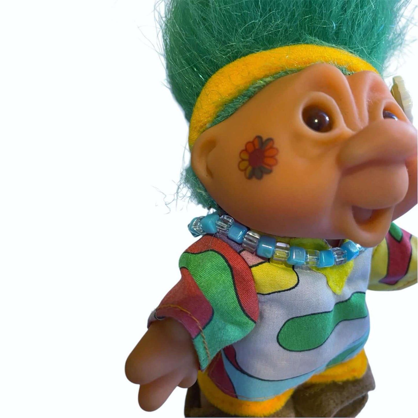 Vintage Rare 1986 Vintage Hippy Love Troll Doll by Dam
