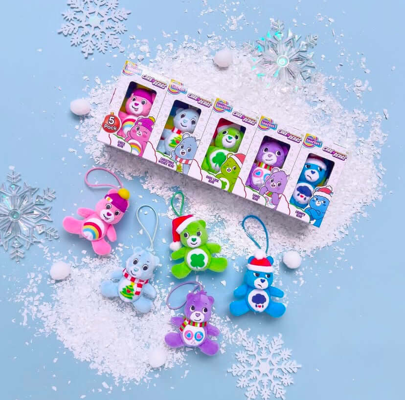 Care Bears Micro Teenies Holiday 5 Pack Treasure Box