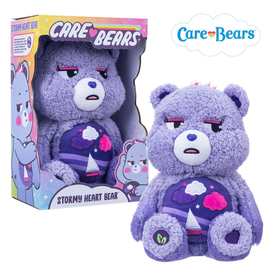 Care Bears Cozy Stormy Heart Bear Medium Plush
