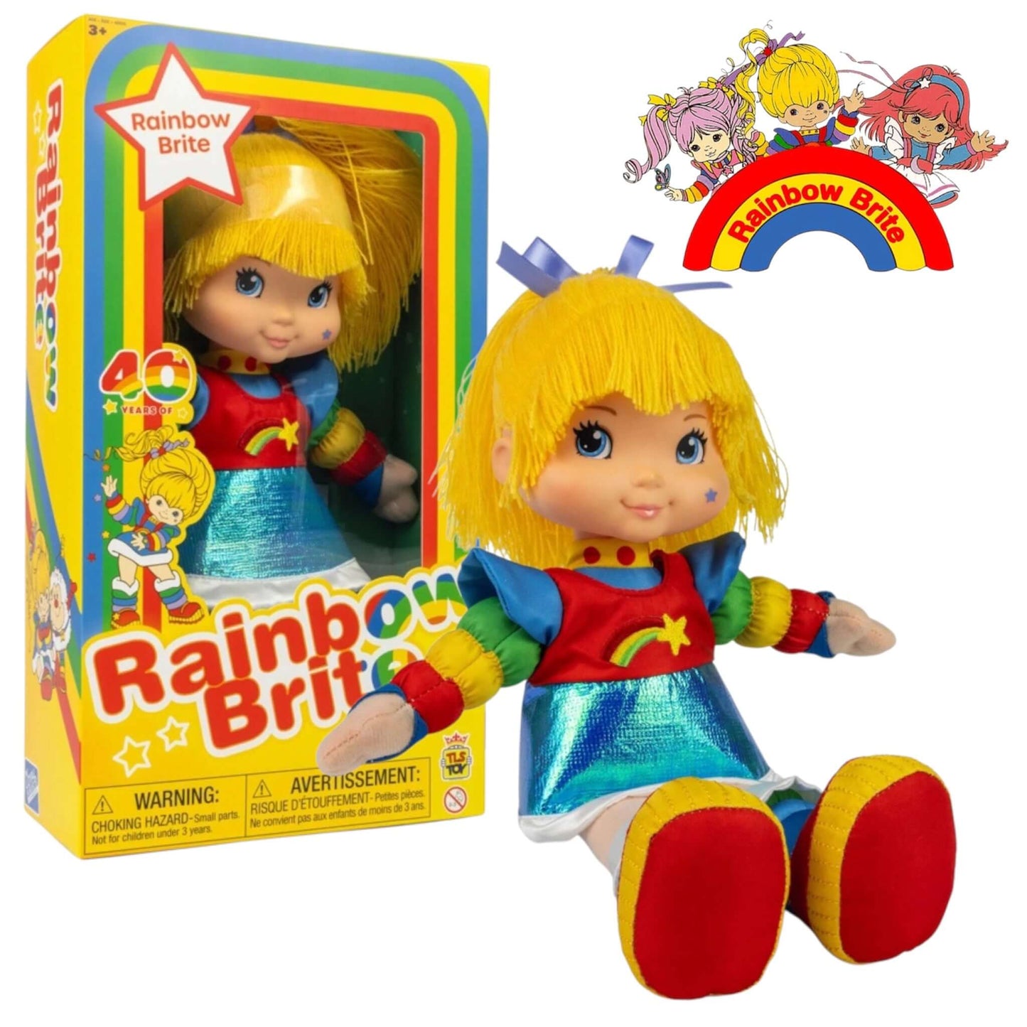 Rainbow Brite 12" Plush Doll