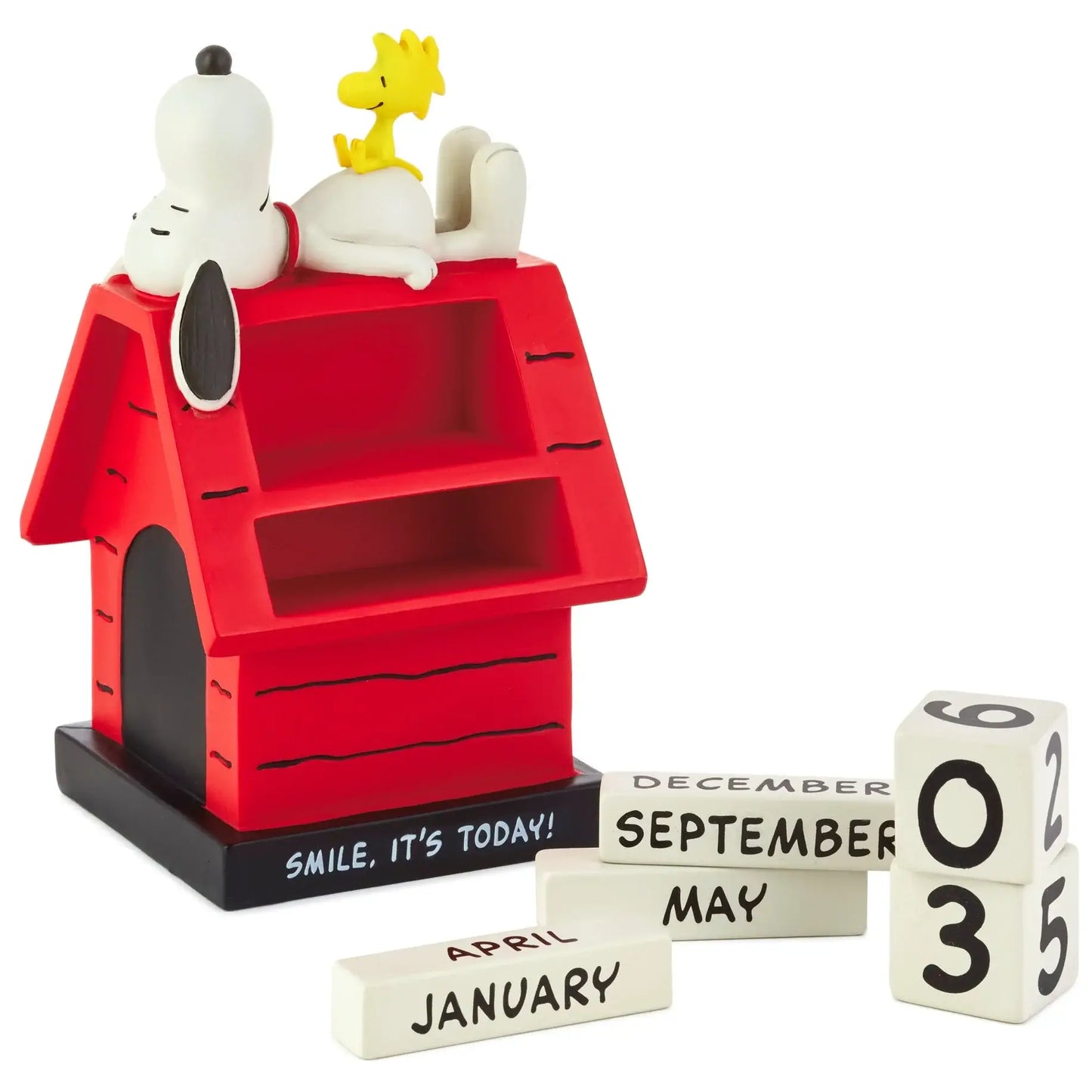 Peanuts Snoopy & Woodstock Perpetual Doghouse Calendar