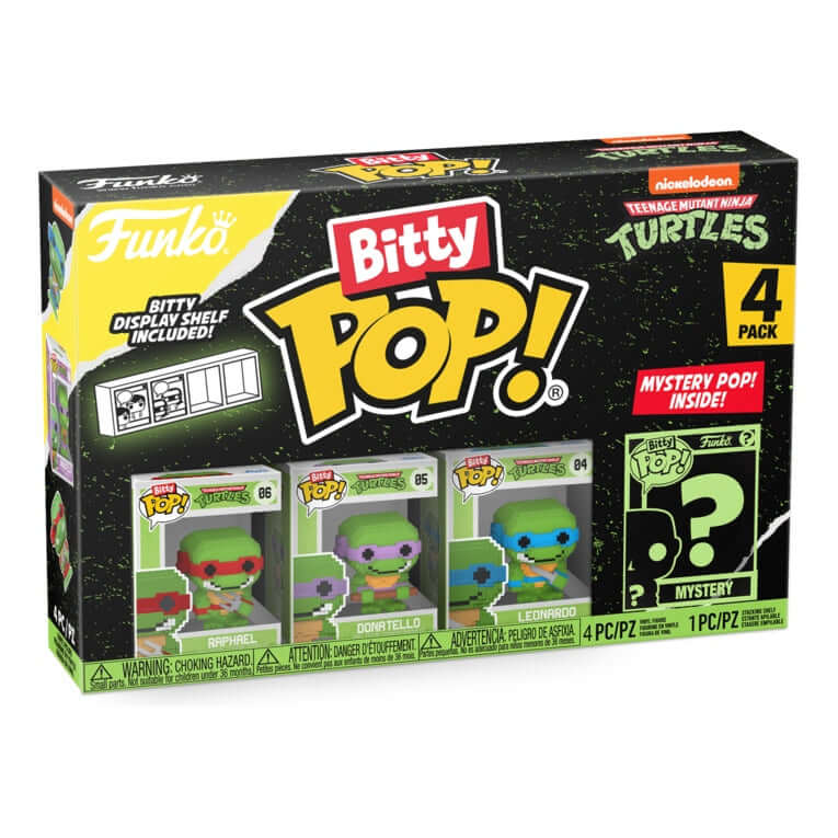 Funko Bitty Pop! 4-Pack - TMNT Tenage Mutant Ninja Turtles Assorted
