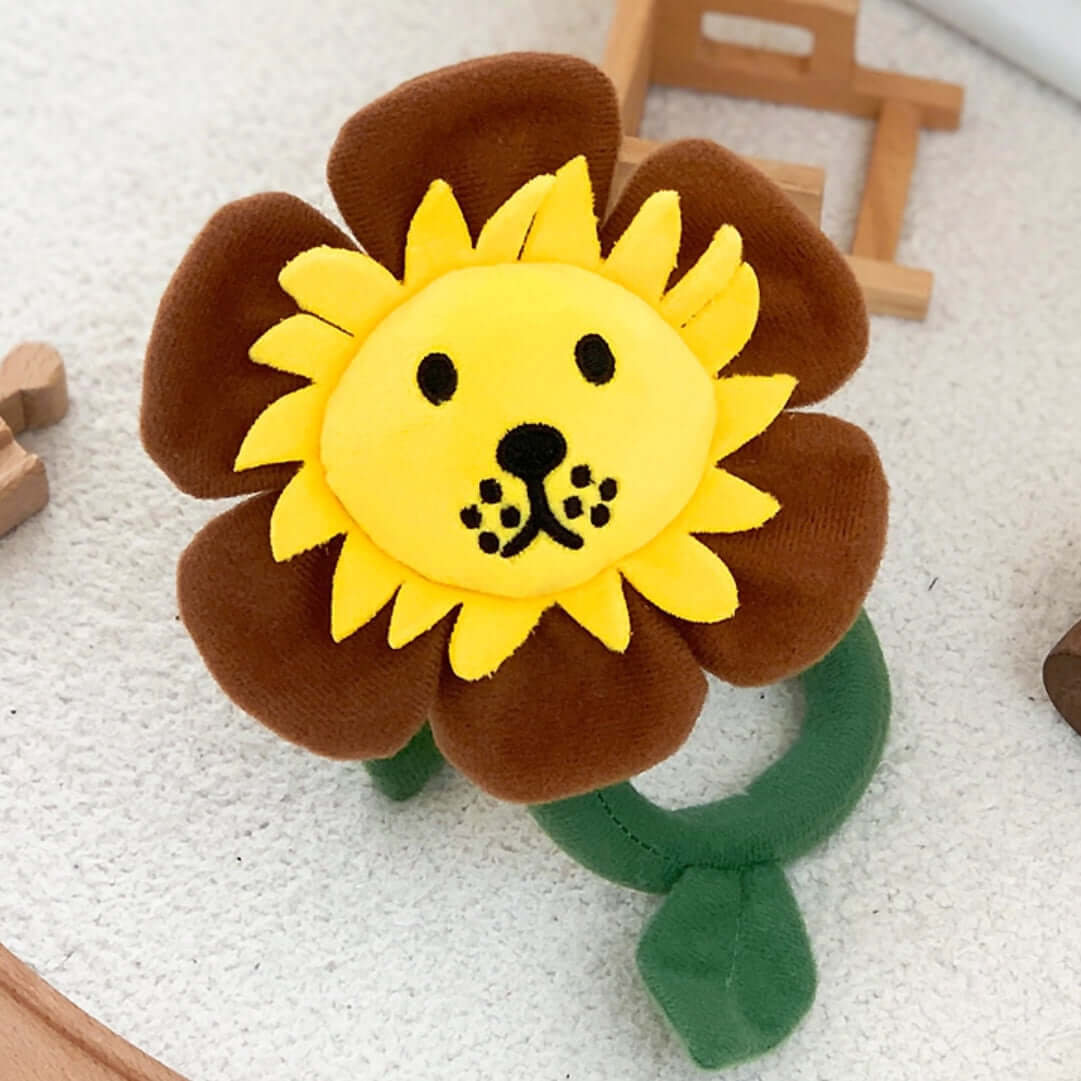 Miffy Endless Brown Fabric Flower- Lion