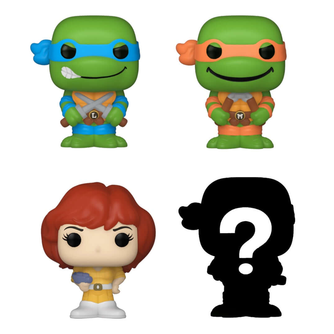 Funko Bitty Pop! 4-Pack - TMNT Tenage Mutant Ninja Turtles Assorted