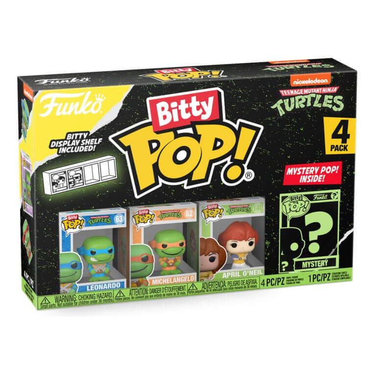 Funko Bitty Pop! 4-Pack - TMNT Tenage Mutant Ninja Turtles Assorted