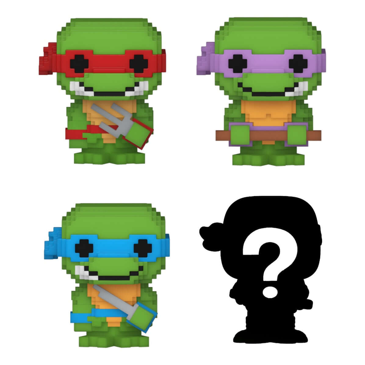 Funko Bitty Pop! 4-Pack - TMNT Tenage Mutant Ninja Turtles Assorted