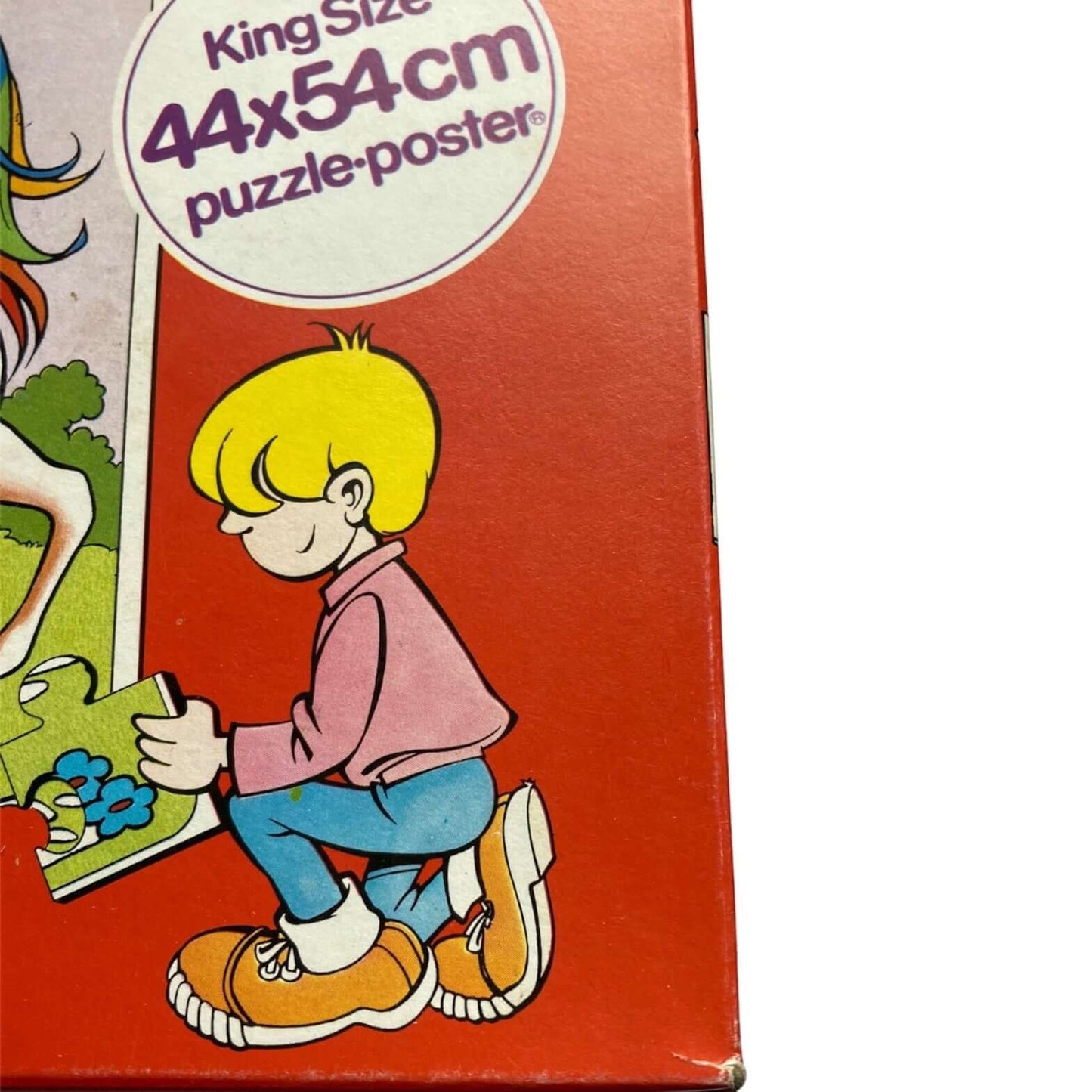 Vintage Original 1980's Rainbow Brite Jigsaw Puzzle Toy