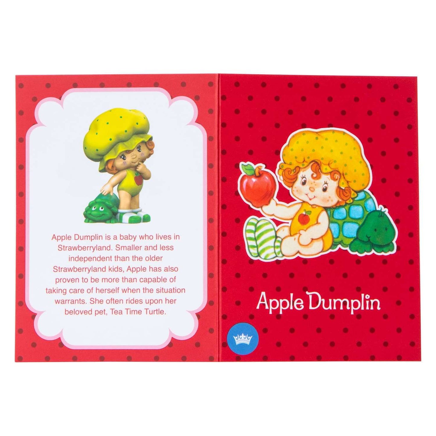 Strawberry Shortcake Scented 3" CheeBee Figure- Apple Dumplin