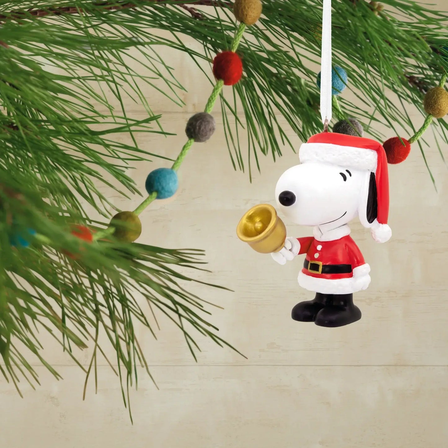 Peanuts Santa Snoopy Christmas Ornament