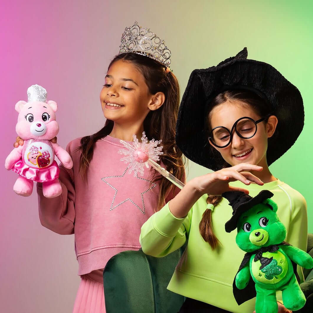 Care Bears x Wicked - Good Luck Bear as Elphaba 22cm Plush