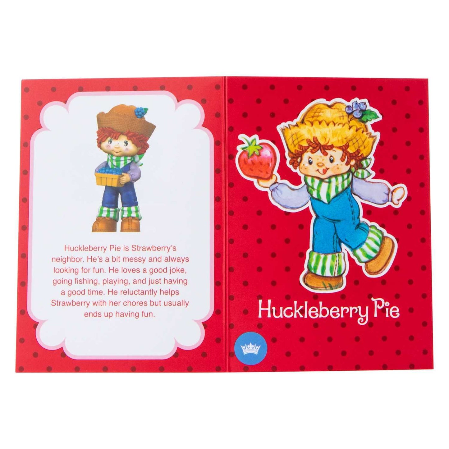 Strawberry Shortcake Scented 3" CheeBee Figure- Huckleberry Pie