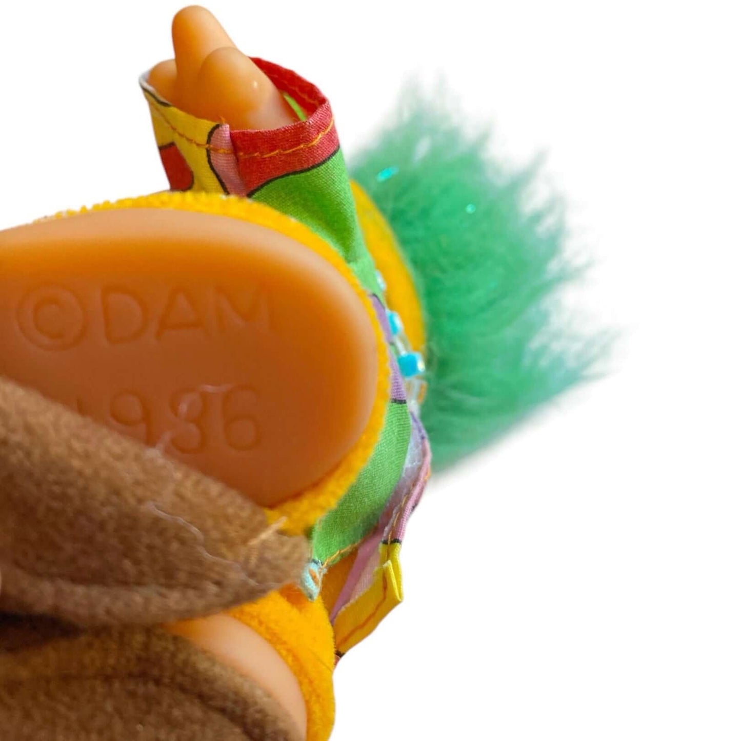 Vintage Rare 1986 Vintage Hippy Love Troll Doll by Dam