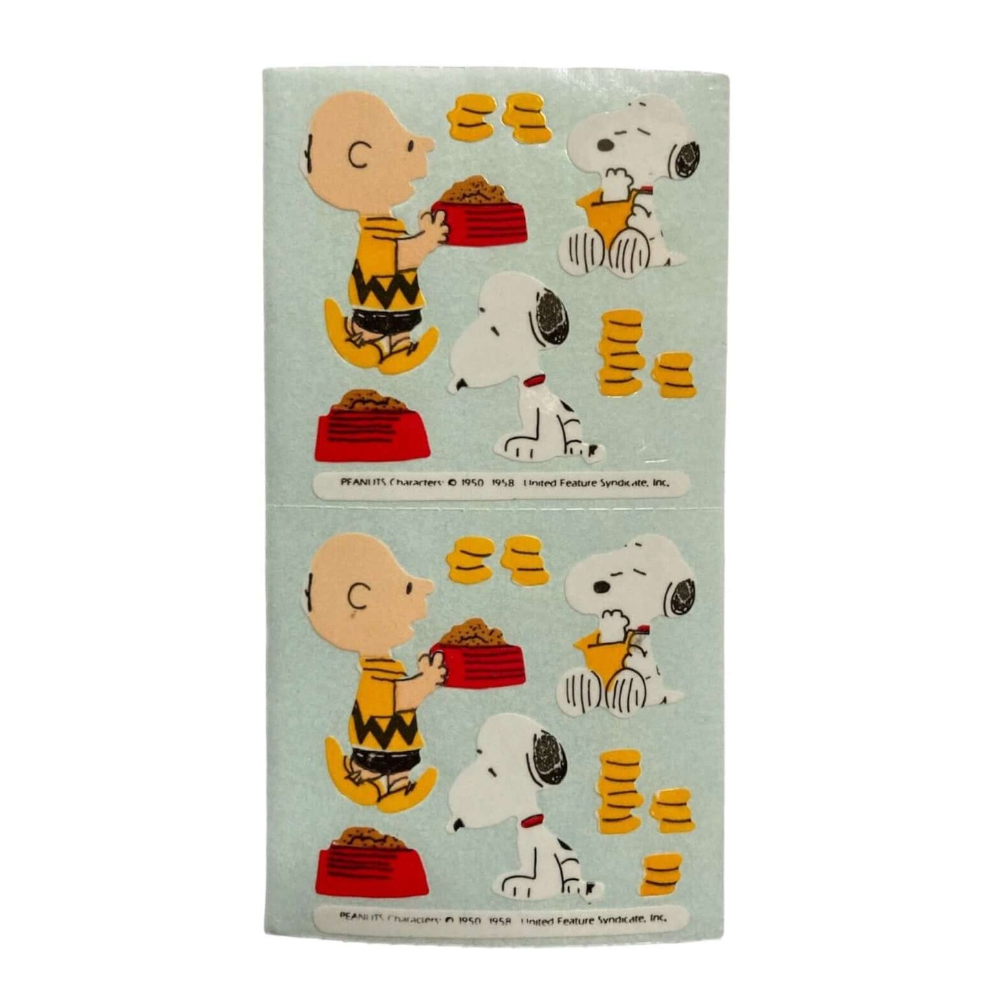 Vintage Peanuts Snoopy and Charlie Brown Stickers