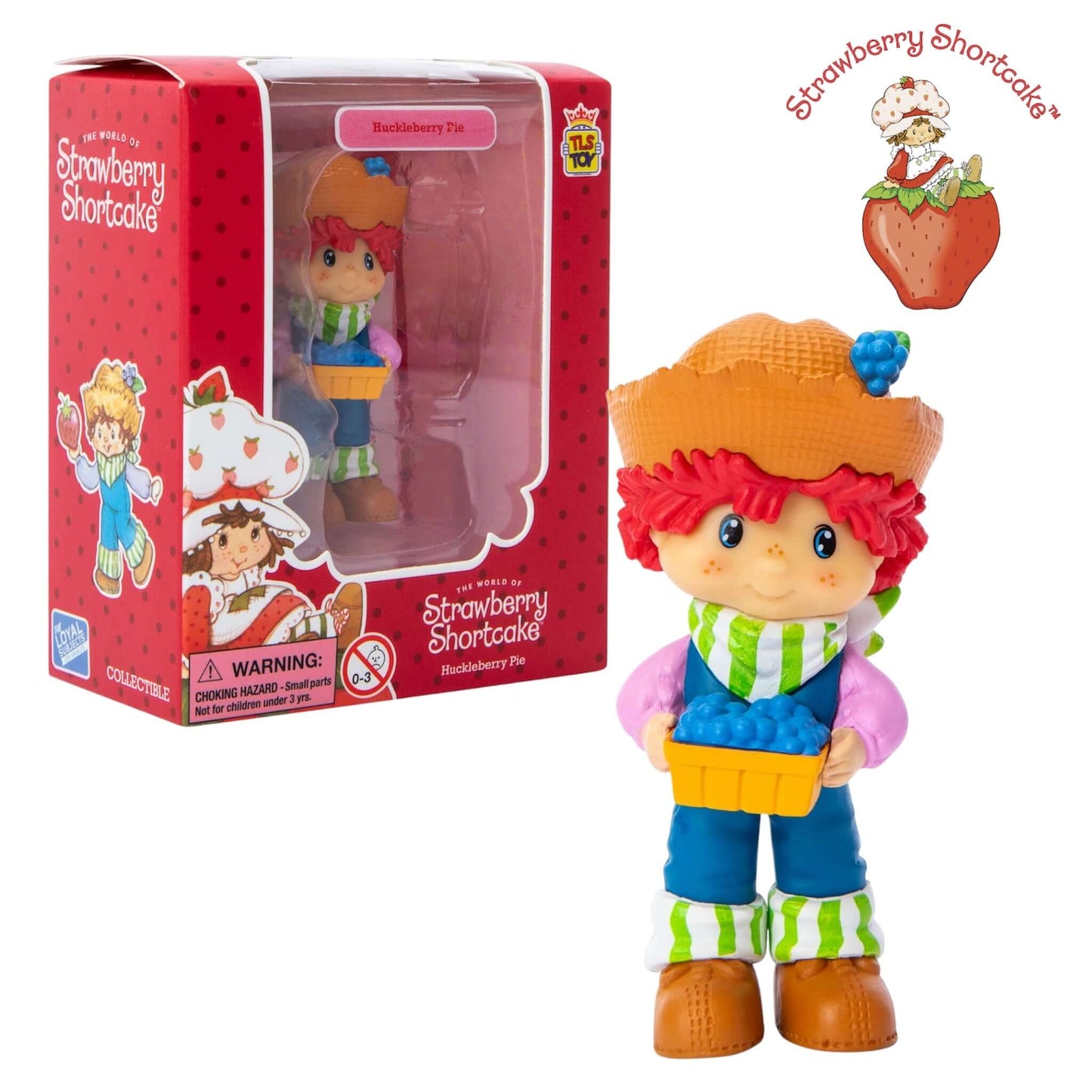 Strawberry Shortcake Scented 3" CheeBee Figure- Huckleberry Pie