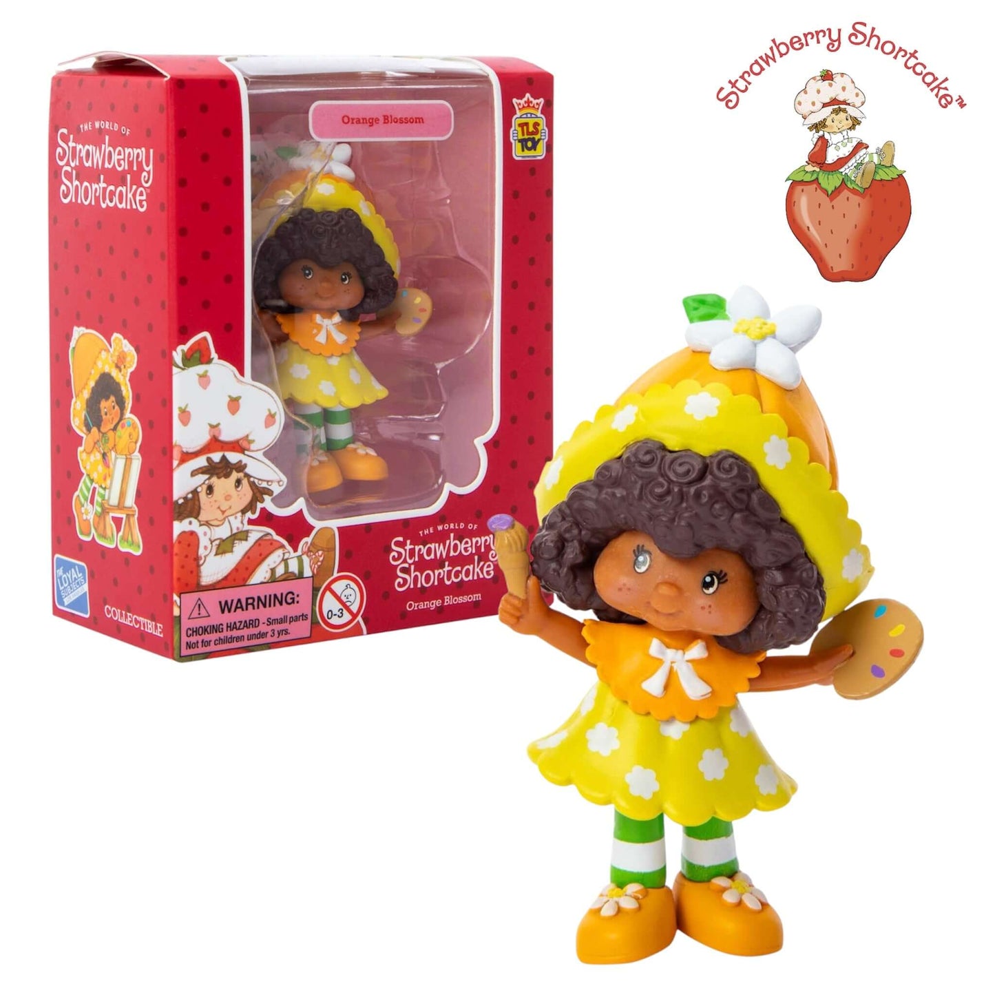 Strawberry Shortcake Scented 3" CheeBee Figure- Orange Blossom