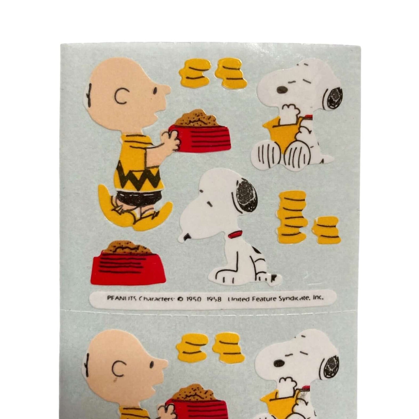 Vintage Peanuts Snoopy and Charlie Brown Stickers