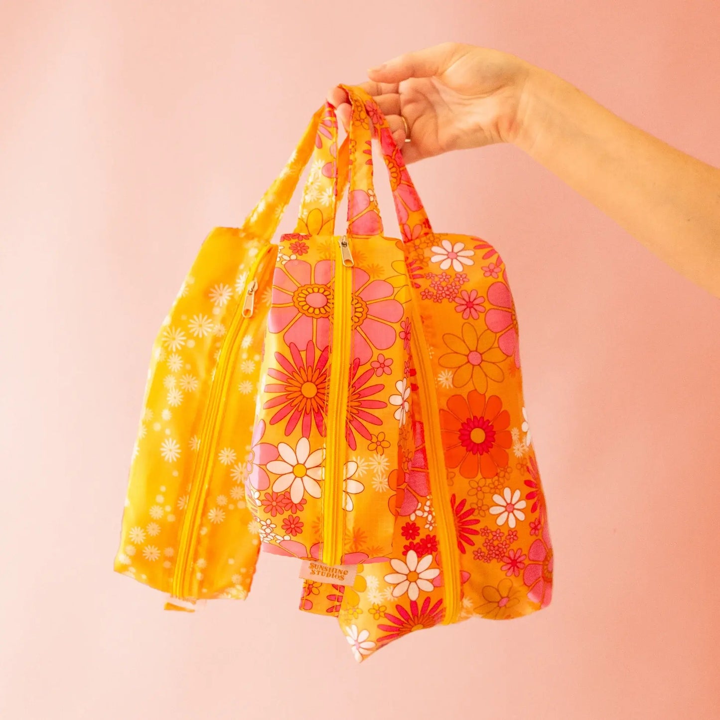 Packing Pouch Trio- Meadow