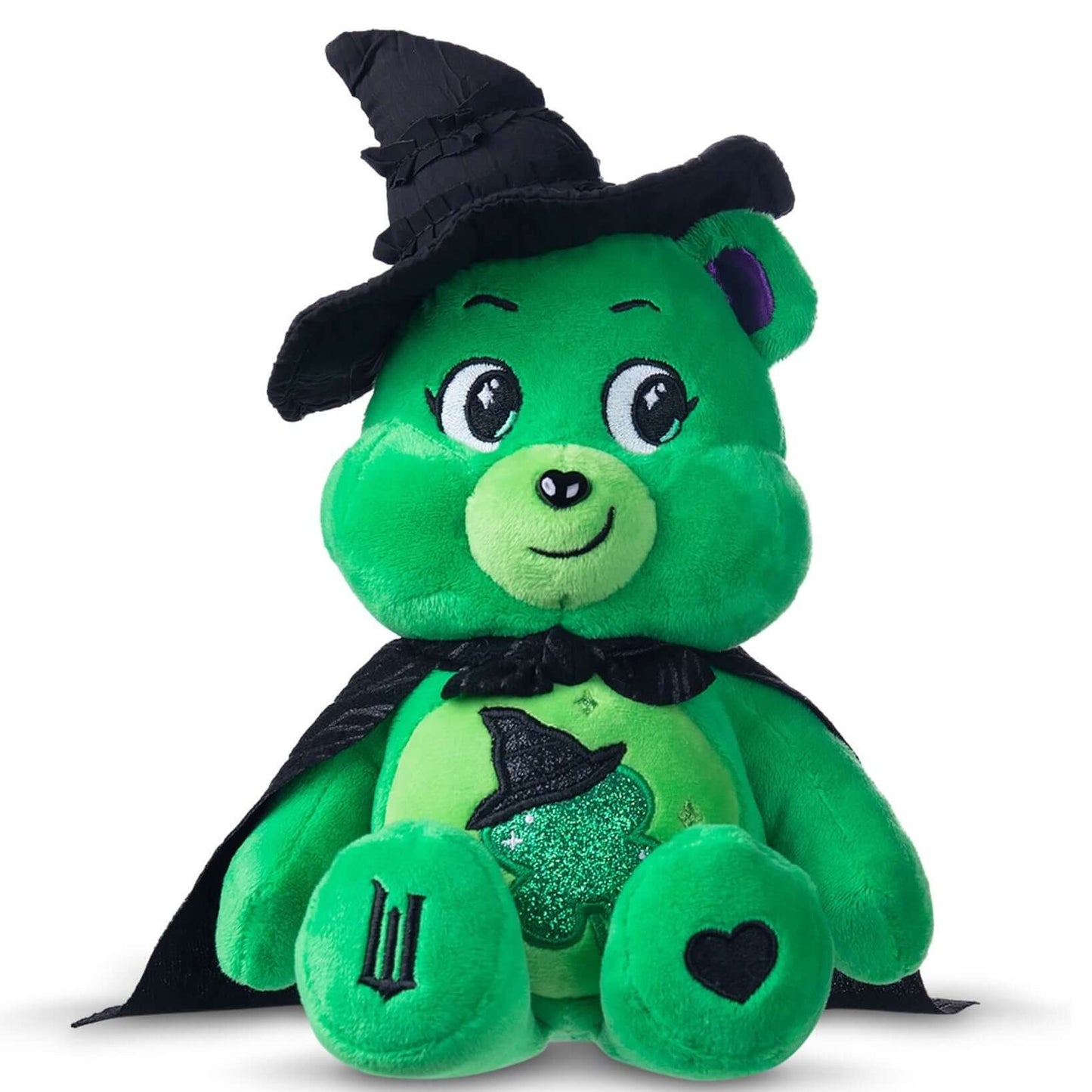 Care Bears x Wicked - Good Luck Bear as Elphaba 22cm Plush