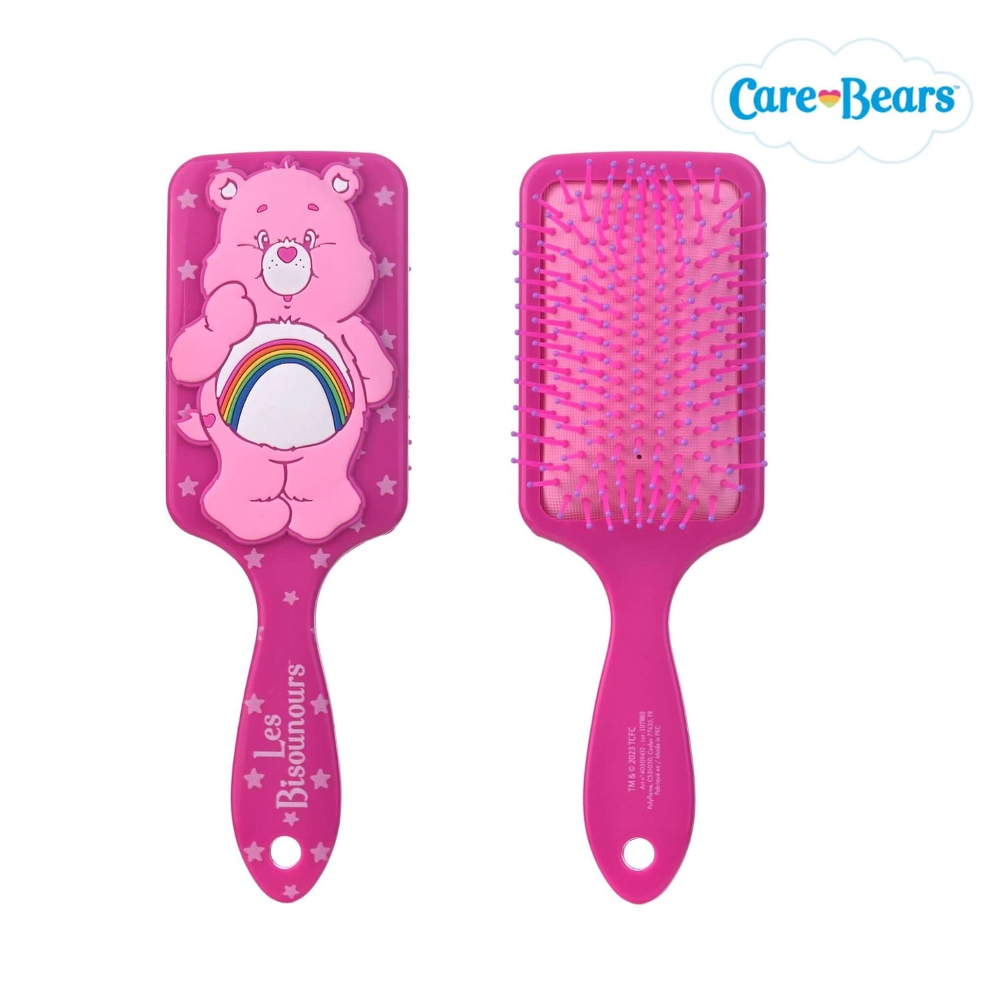 Care Bears Pink Cheer Bear Hairbrush
