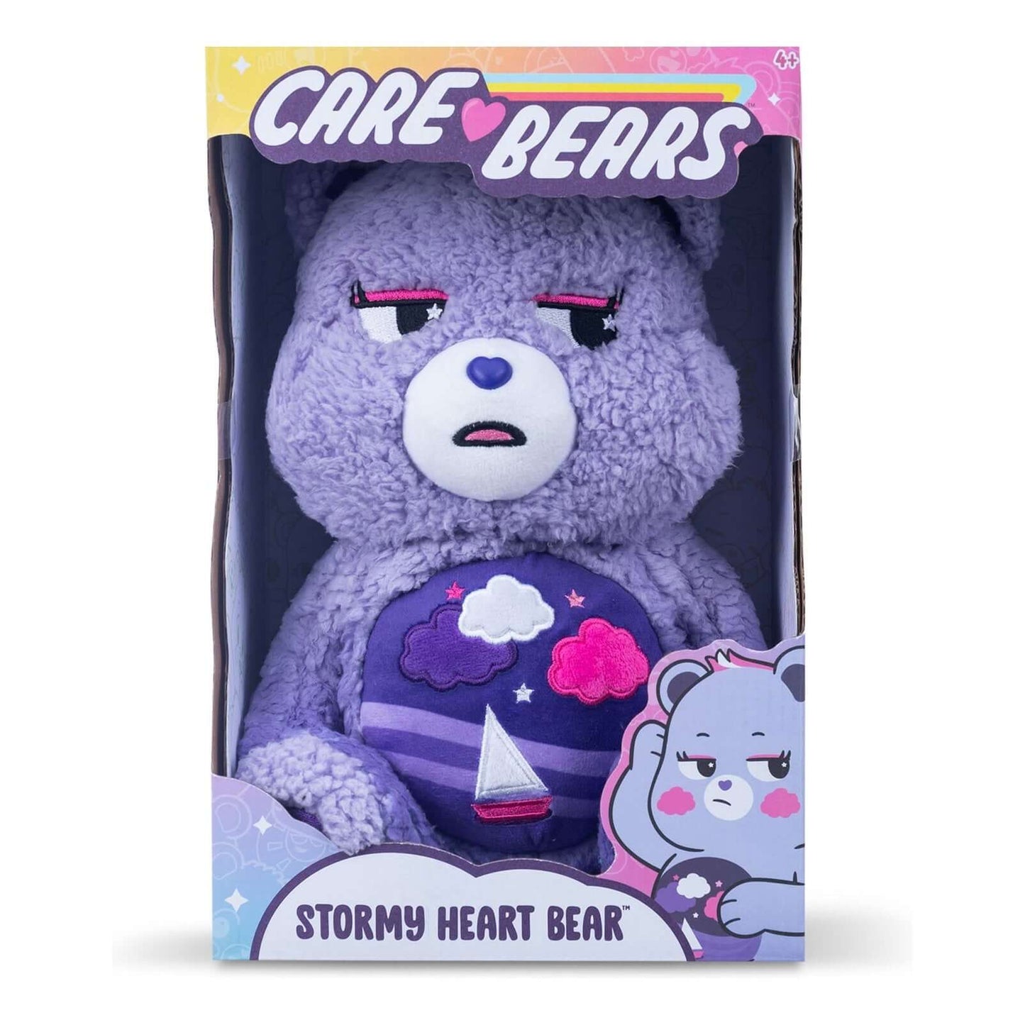 Care Bears Cozy Stormy Heart Bear Medium Plush