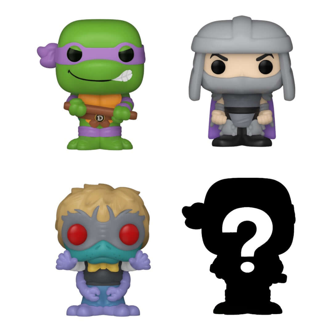 Funko Bitty Pop! 4-Pack - TMNT Tenage Mutant Ninja Turtles Assorted