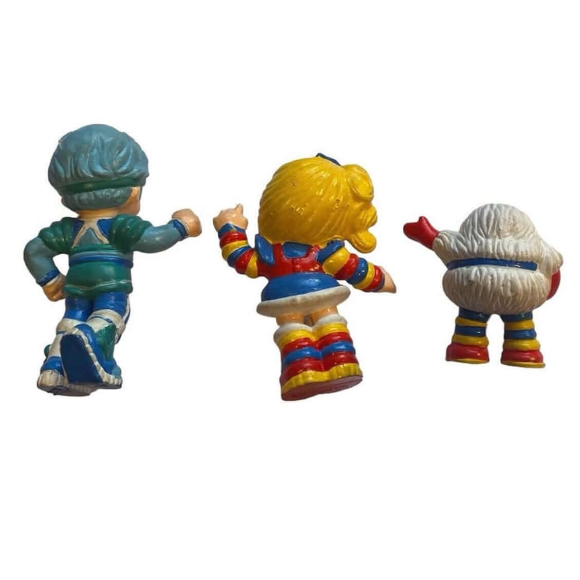 Vintage Rainbow Brite, Boy Blue and Twink the Sprite PVC Figures