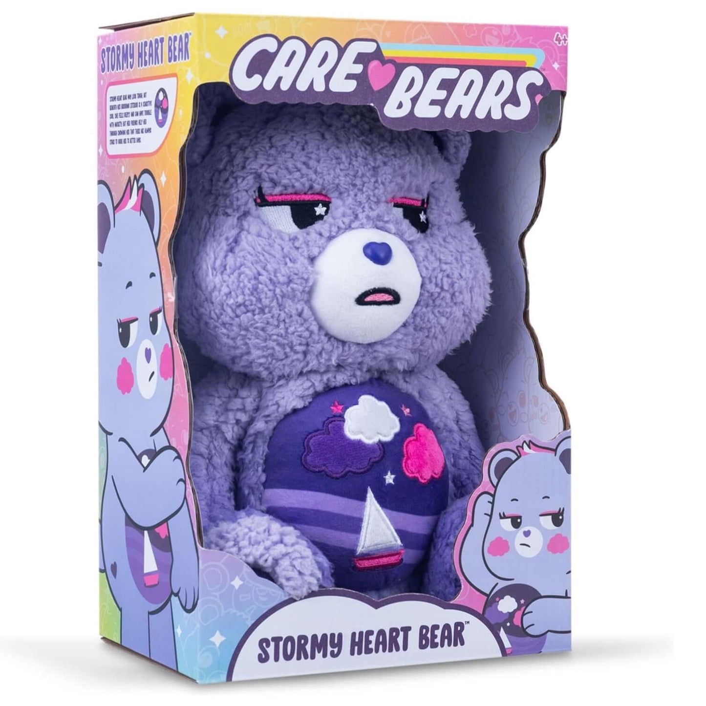 Care Bears Cozy Stormy Heart Bear Medium Plush