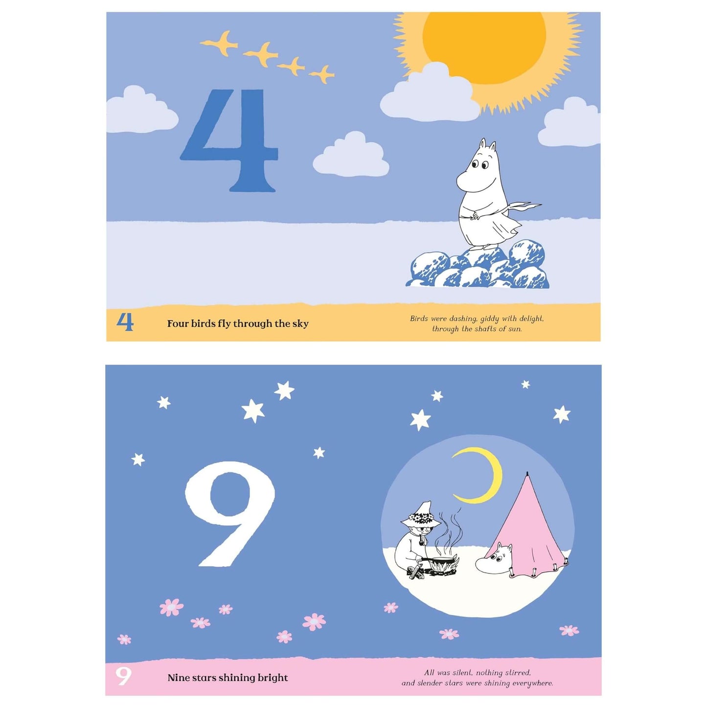 Moomin 123: An Illustrated Hardcover Counting Book
