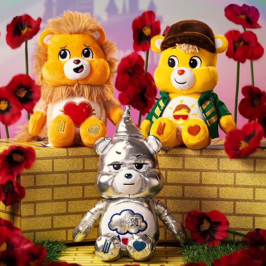 Care Bears x Wicked - Funshine Bear as the Scarecrow 22cm Plush
