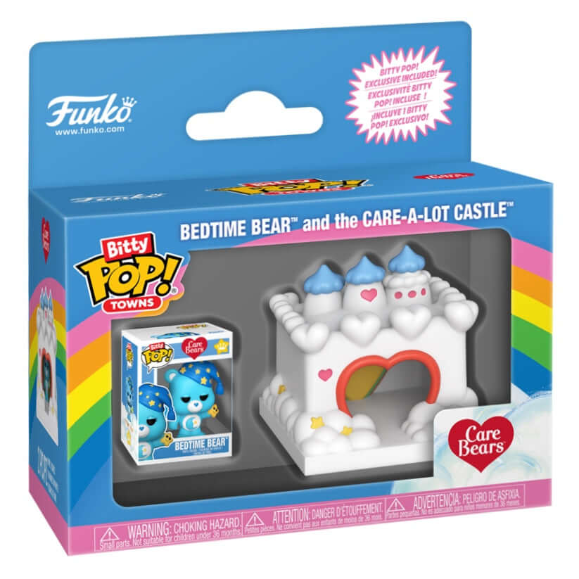 Care Bears Bitty Pop! Towns- Bedtime Bear and Care-A-Lot Castle