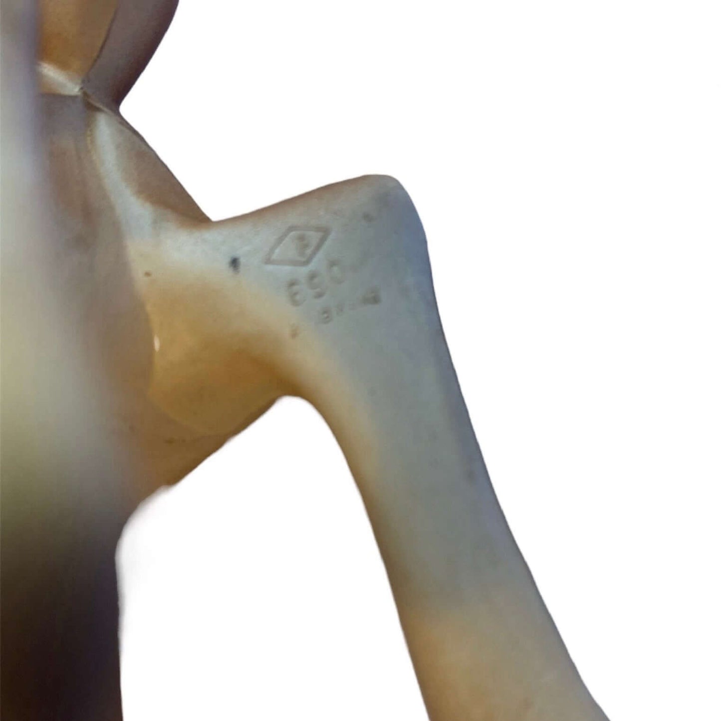 Vintage Hard Plastic Deer Family of Three Figurines