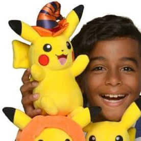 Pokemon 8" Plush Pikachu With Witch Hat