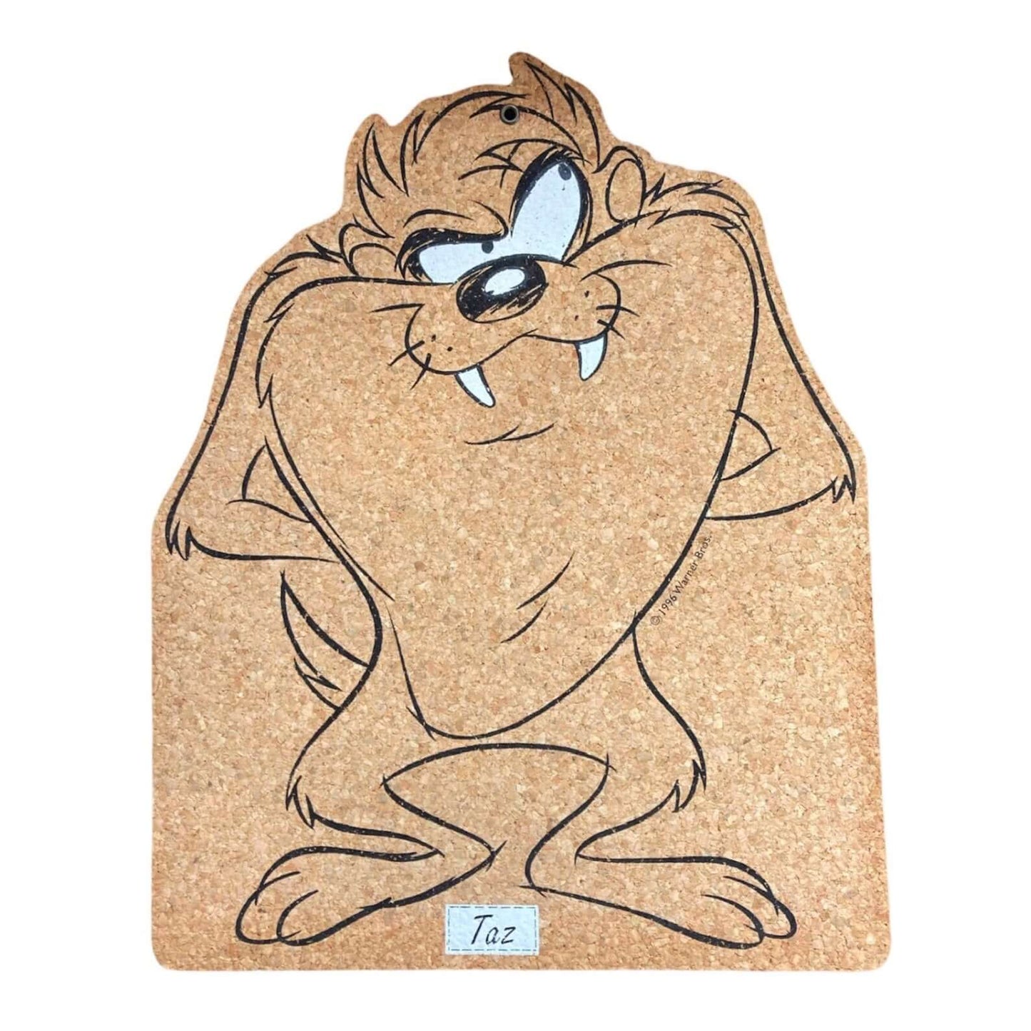 Vintage 1996 Taz Looney Tunes Cork Memo Pin Board - NEW UNUSED