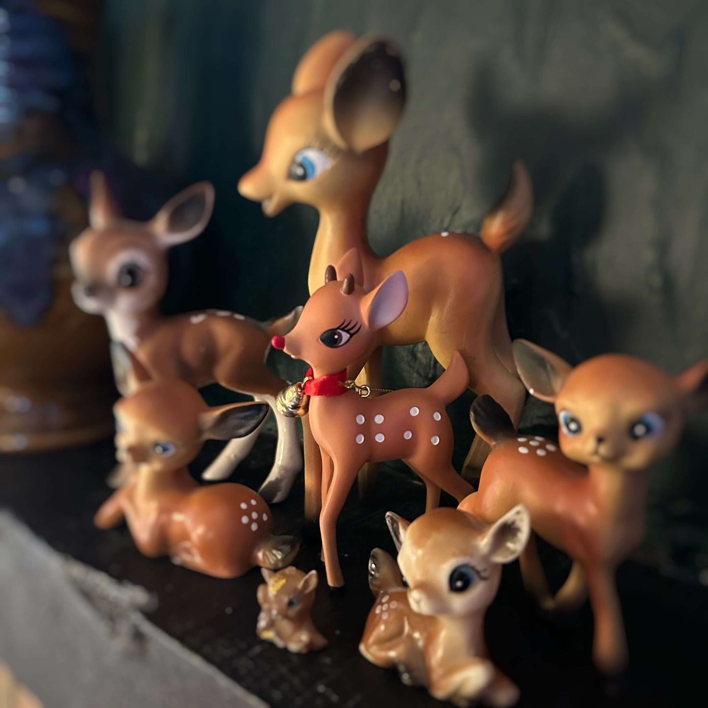 Christmas Retro Deer Ornament- Rudolph