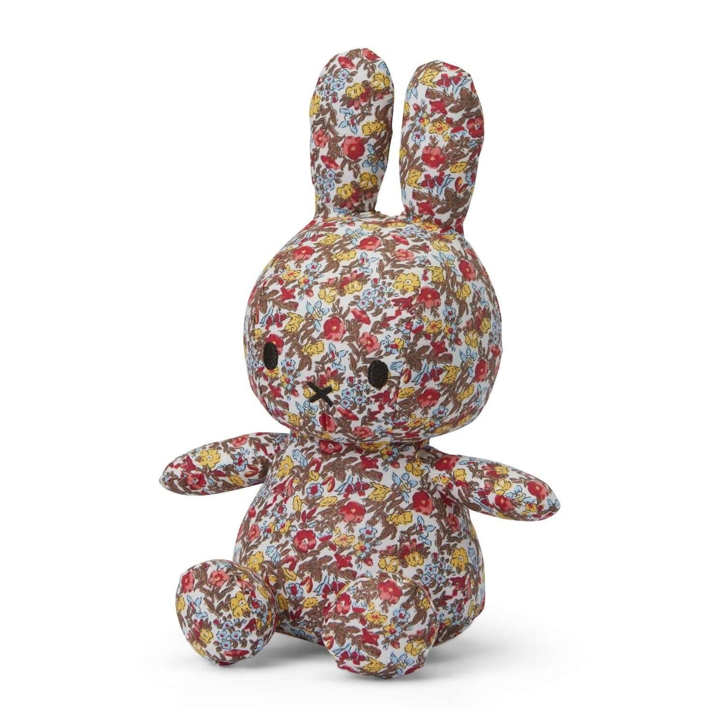 23cm Miffy Red Ditsy Flower Plush