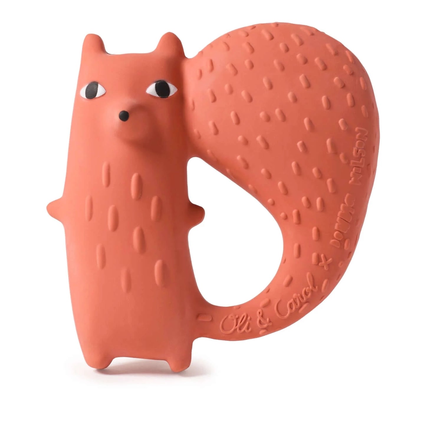 Donna Wilson Natural Rubber Cyril Squirrel Fox Baby Teether