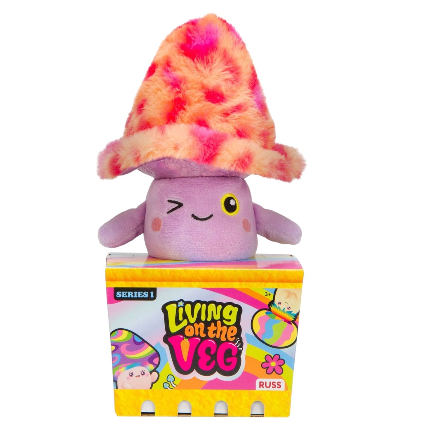 Living On The Veg Plush Mushroom Blind Box
