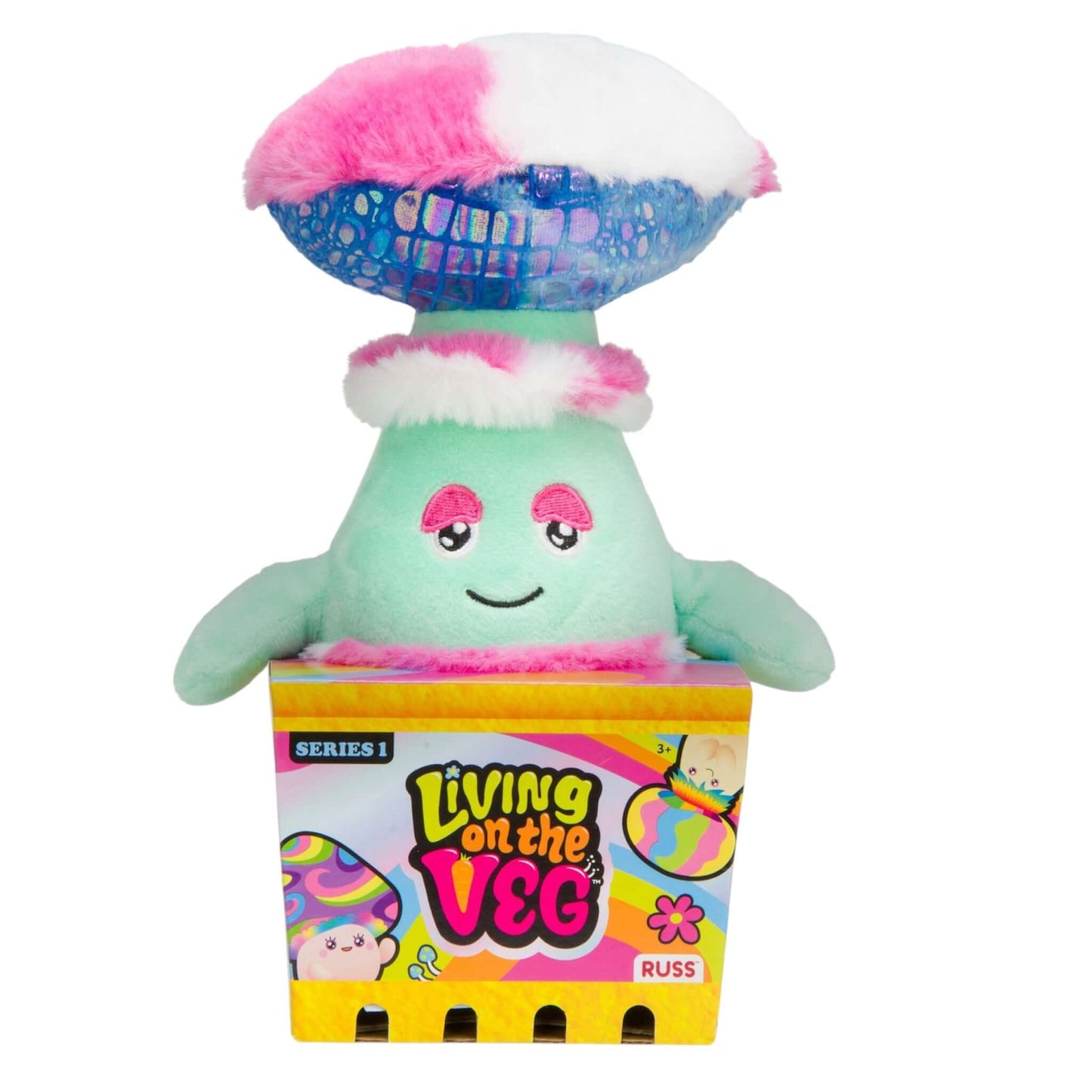 Living On The Veg Plush Mushroom Blind Box