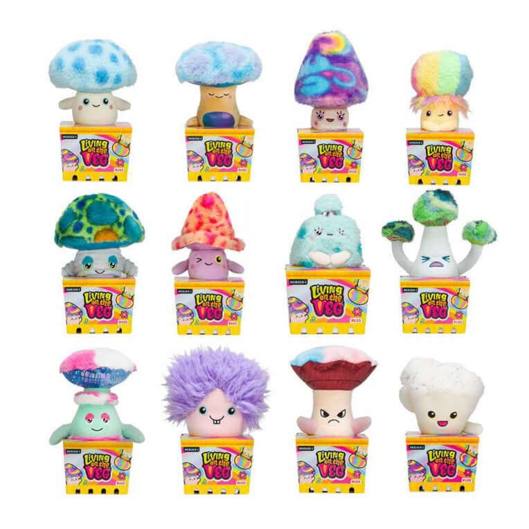 Living On The Veg Plush Mushroom Blind Box