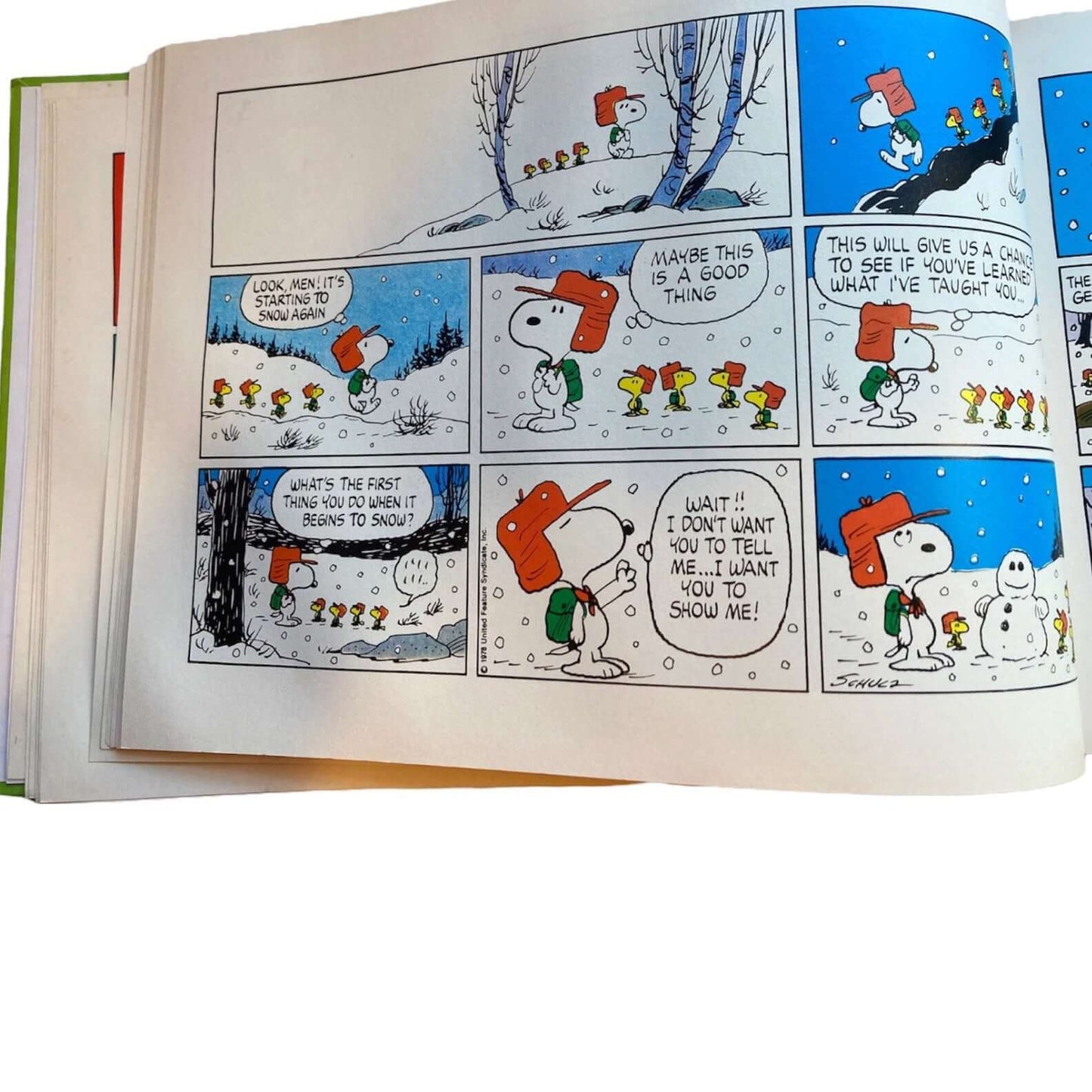 Vintage Snoopy Peanuts Hardback “Snoopy on Parade” Comic Book