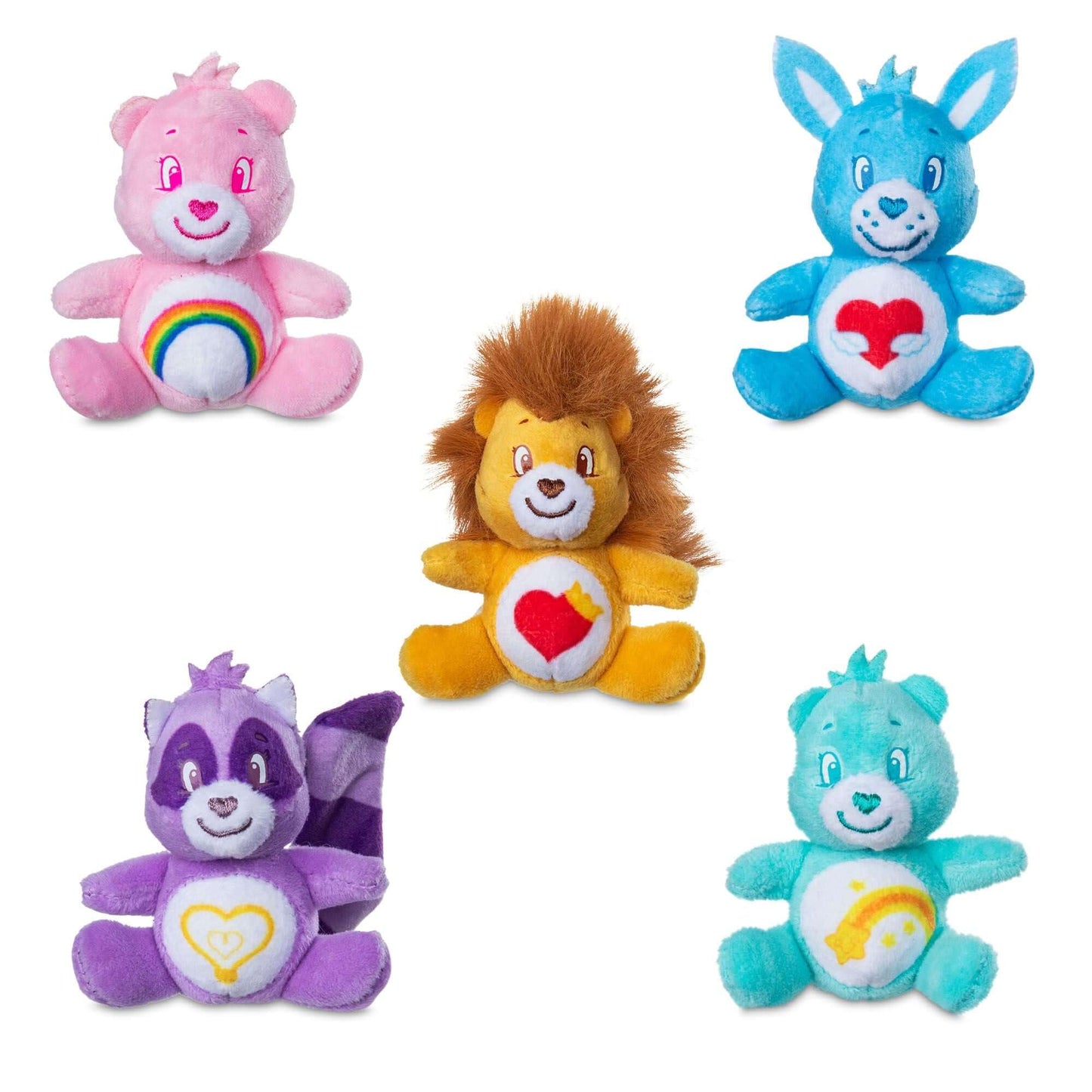 Care Bears and Cousins Micro Teenies 40th Anniversary 5 Pack