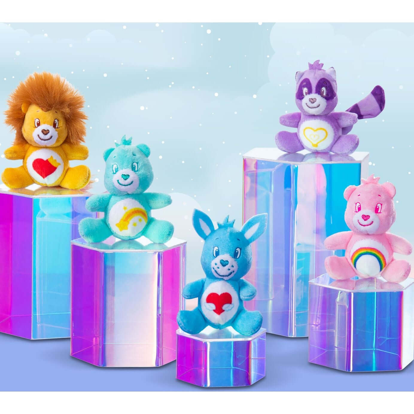 Care Bears and Cousins Micro Teenies 40th Anniversary 5 Pack