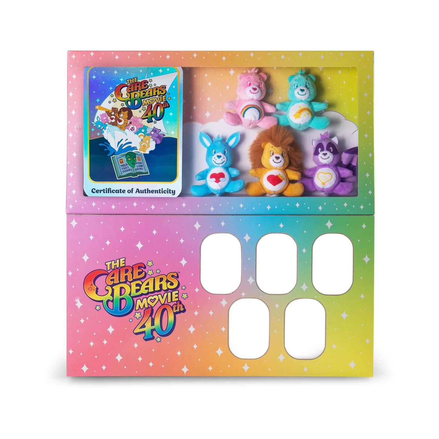 Care Bears and Cousins Micro Teenies 40th Anniversary 5 Pack