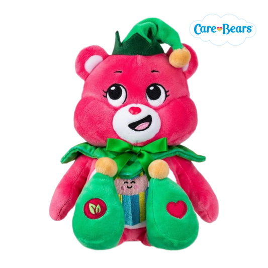 Care Bears Holiday 22cm Bean Plush- Elf Great Giving Bear
