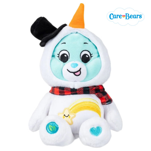 Care Bears Holiday 22cm Bean Plush- Snowman Wish Bear
